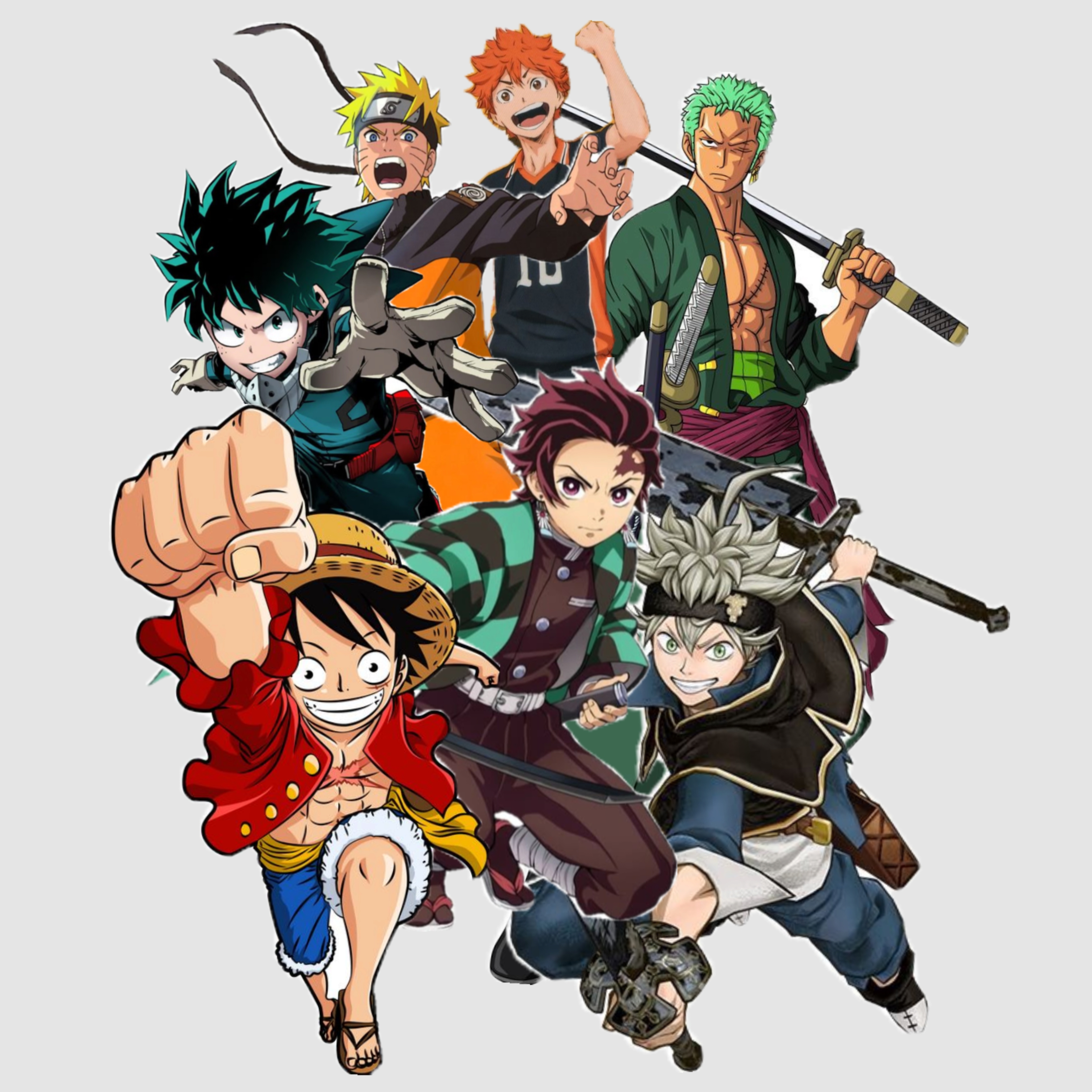Anime Hero Artwork